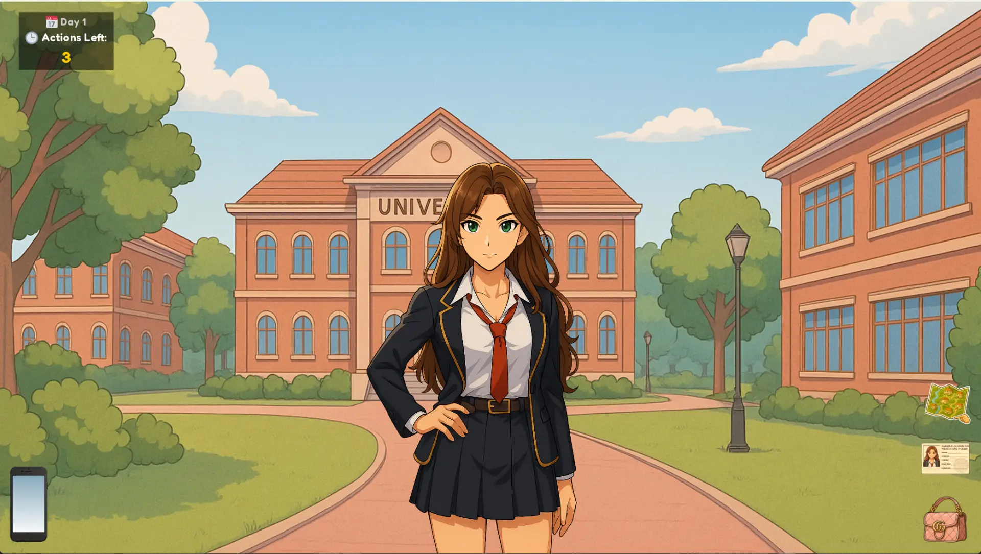 NSFW: National School for Wealth … and Fuckery gameplay screenshot 2 (Ren'Py adult game) by SWAJ – free download
