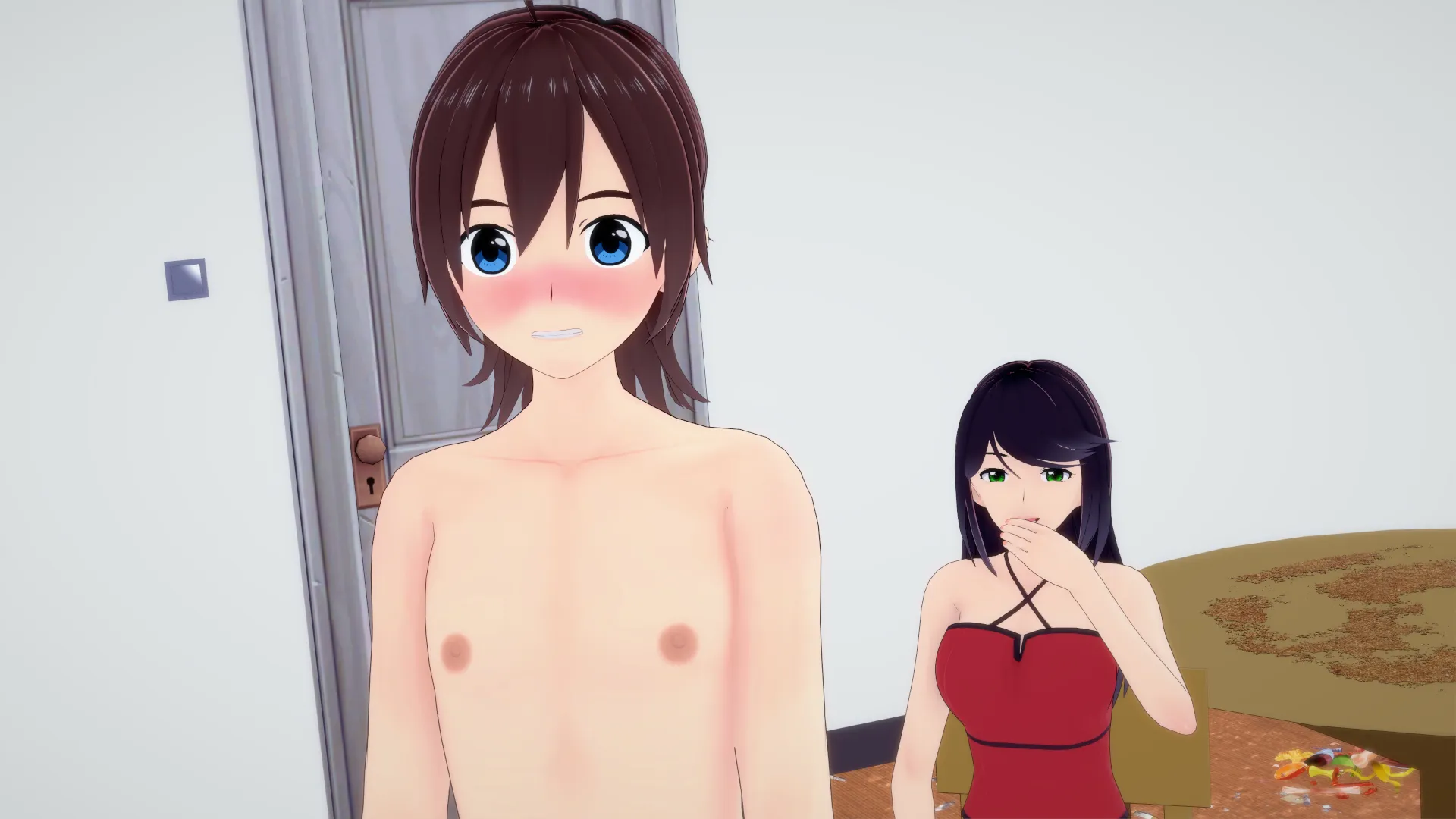 At Her Mercy gameplay screenshot 2 (Ren'Py adult game) by YourSecretAdmirer – free download