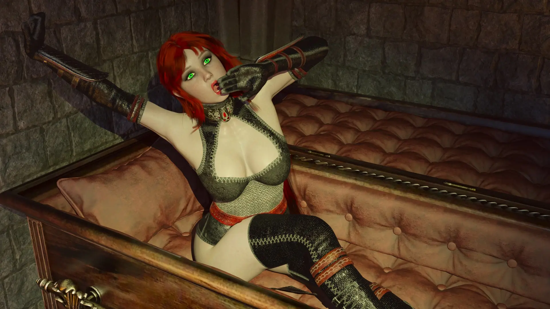 The Last Embrace gameplay screenshot 2 (Ren'Py adult game) by NoX Productions – free download