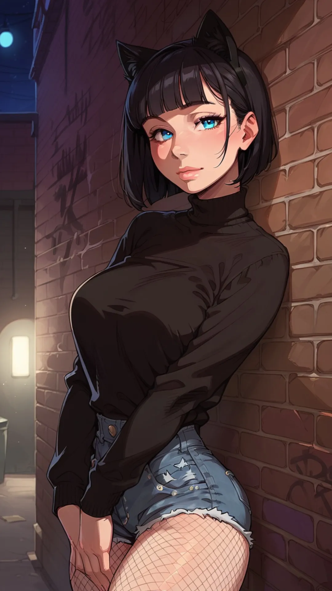 NTR FOX Nikkie Mobile gameplay screenshot 4 (Ren'Py adult game) by PresidentNTR – free download