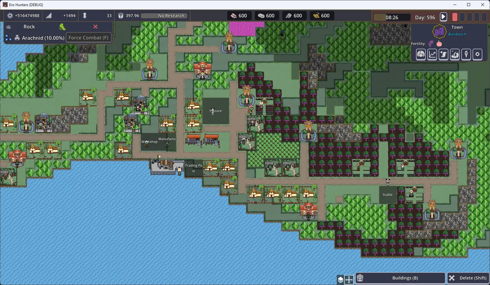 Ero Hunters gameplay screenshot 8 (Godot adult game) by Madodev – free download