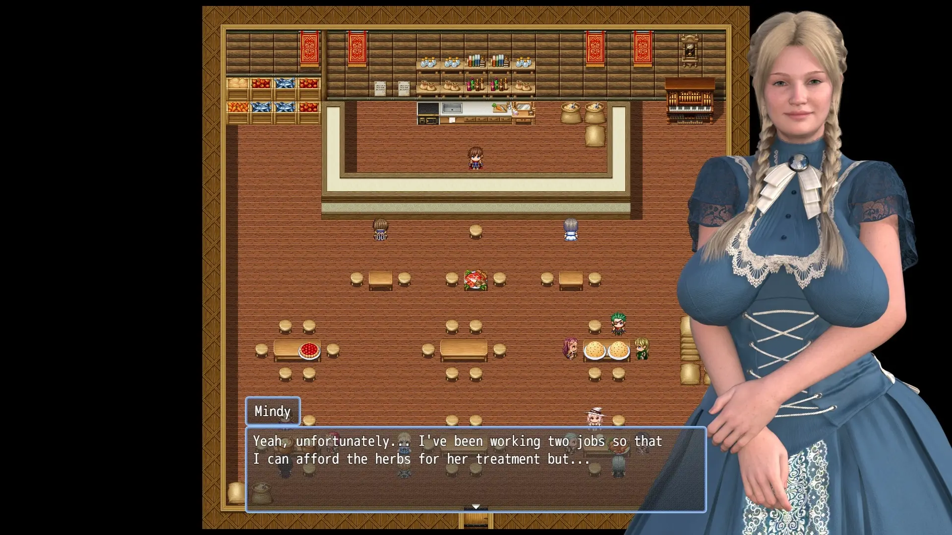 Invasion of Anaria gameplay screenshot 9 (RPGM adult game) by AnariaDev – free download