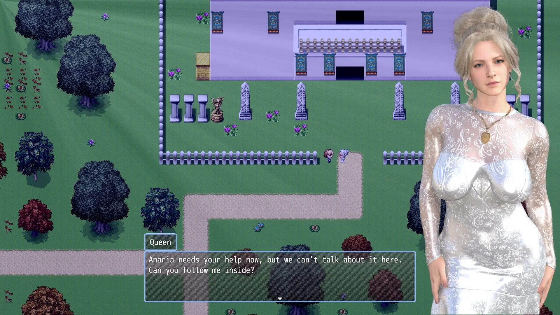 Invasion of Anaria gameplay screenshot 12 (RPGM adult game) by AnariaDev – free download