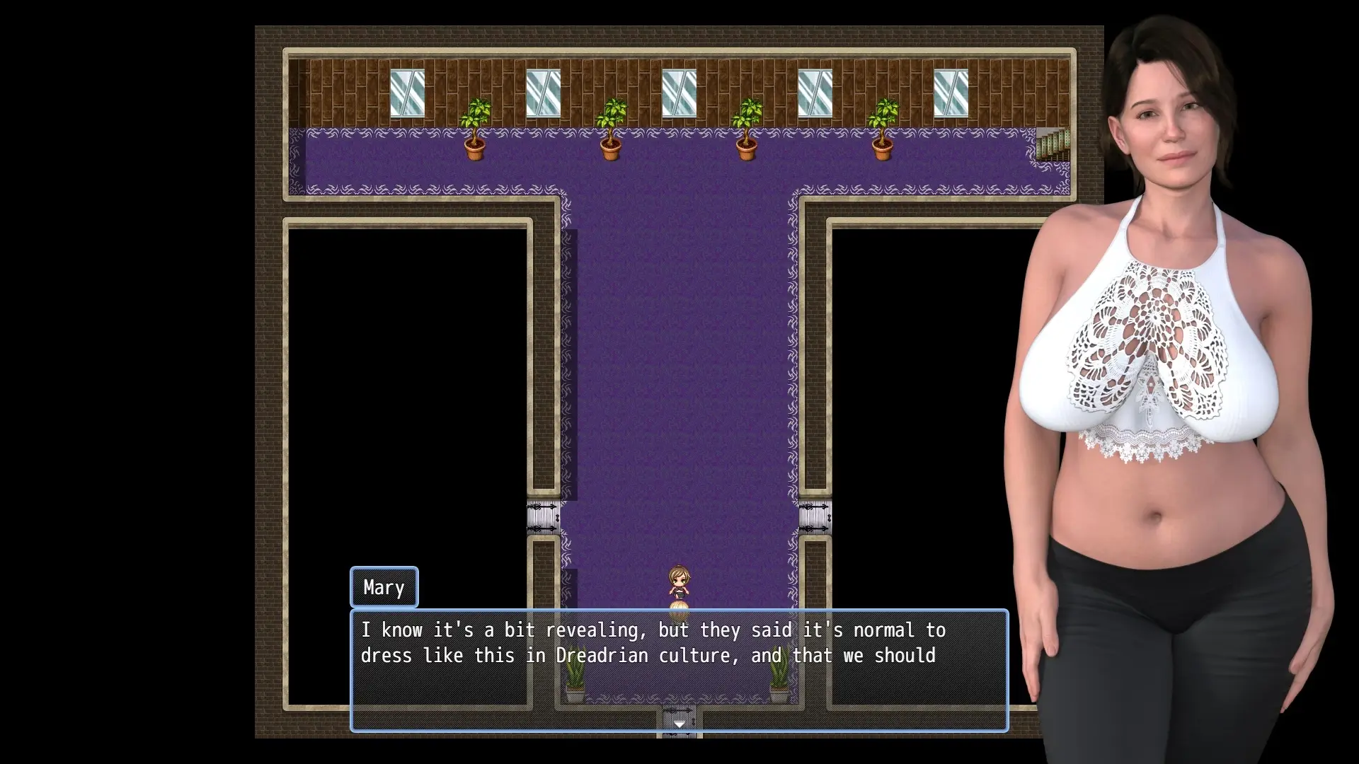 Invasion of Anaria gameplay screenshot 13 (RPGM adult game) by AnariaDev – free download