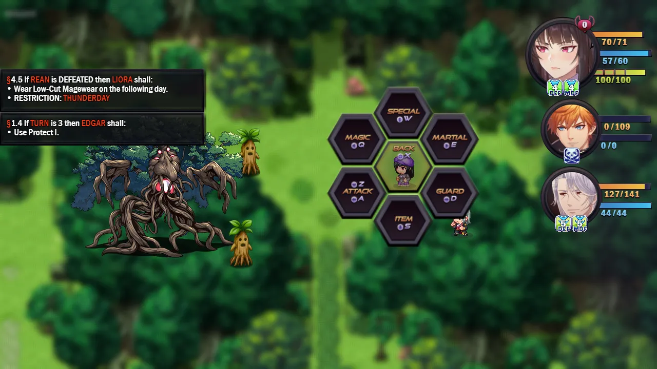 Liora’s Price of Dignity gameplay screenshot 6 (RPGM adult game) by aura-dev – free download