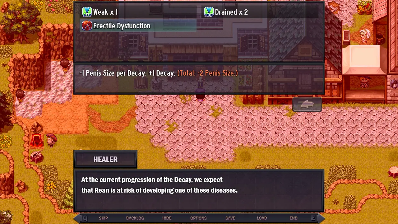 Liora’s Price of Dignity gameplay screenshot 8 (RPGM adult game) by aura-dev – free download