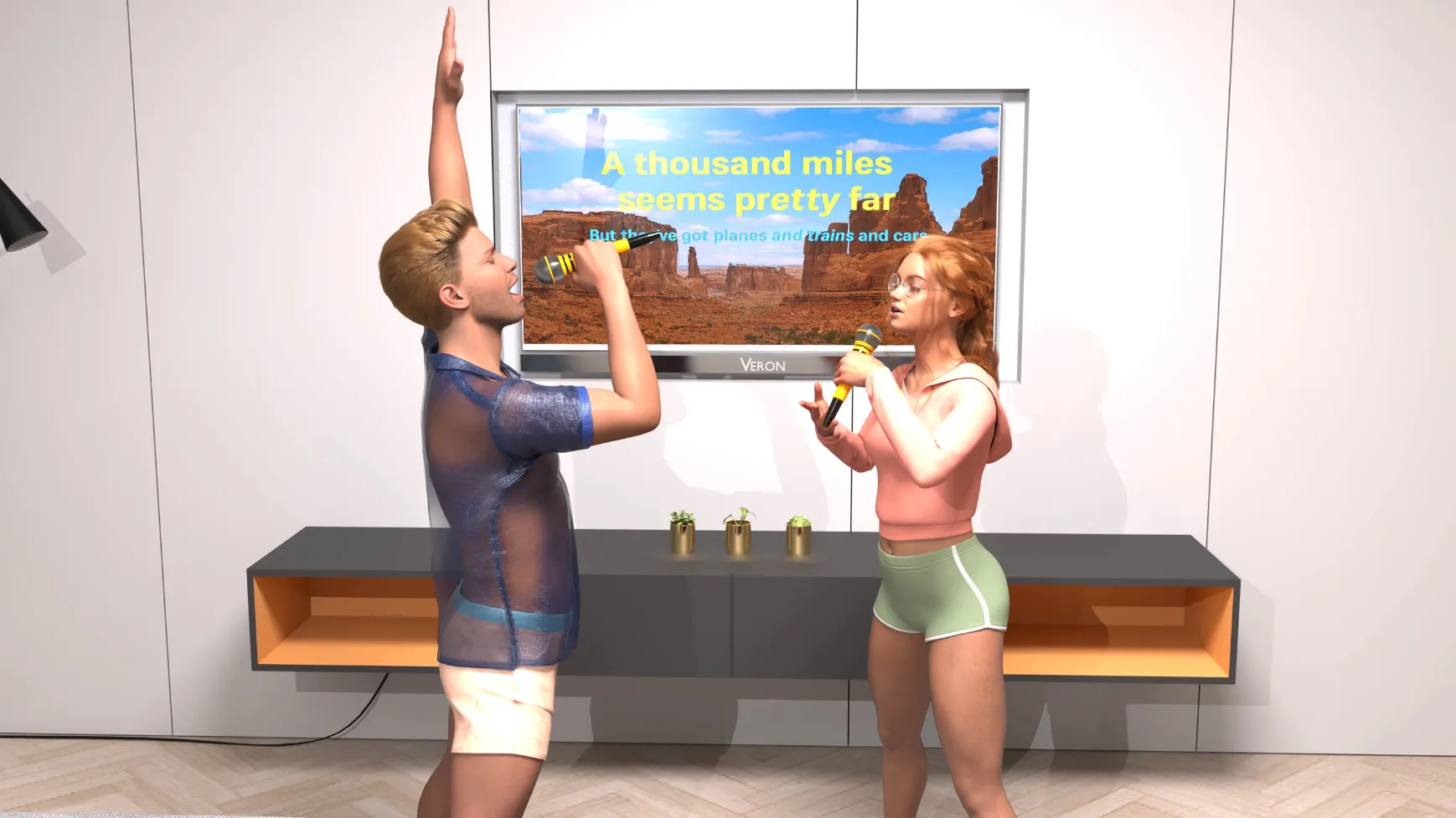 Angel’s Love gameplay screenshot 3 (Ren'Py adult game) by GPoint – free download