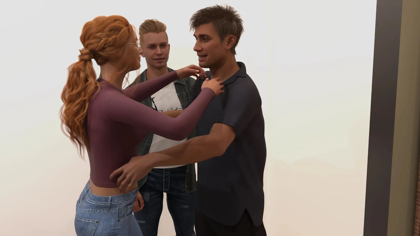 Angel’s Love gameplay screenshot 2 (Ren'Py adult game) by GPoint – free download