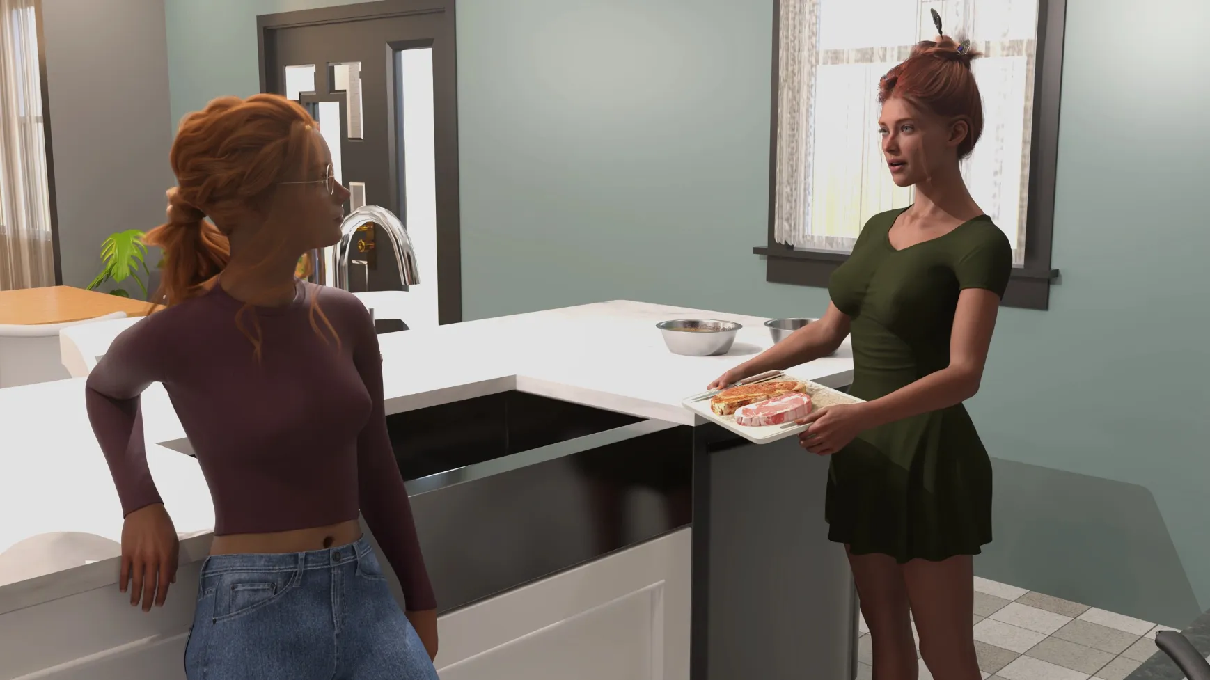 Angel’s Love gameplay screenshot 5 (Ren'Py adult game) by GPoint – free download