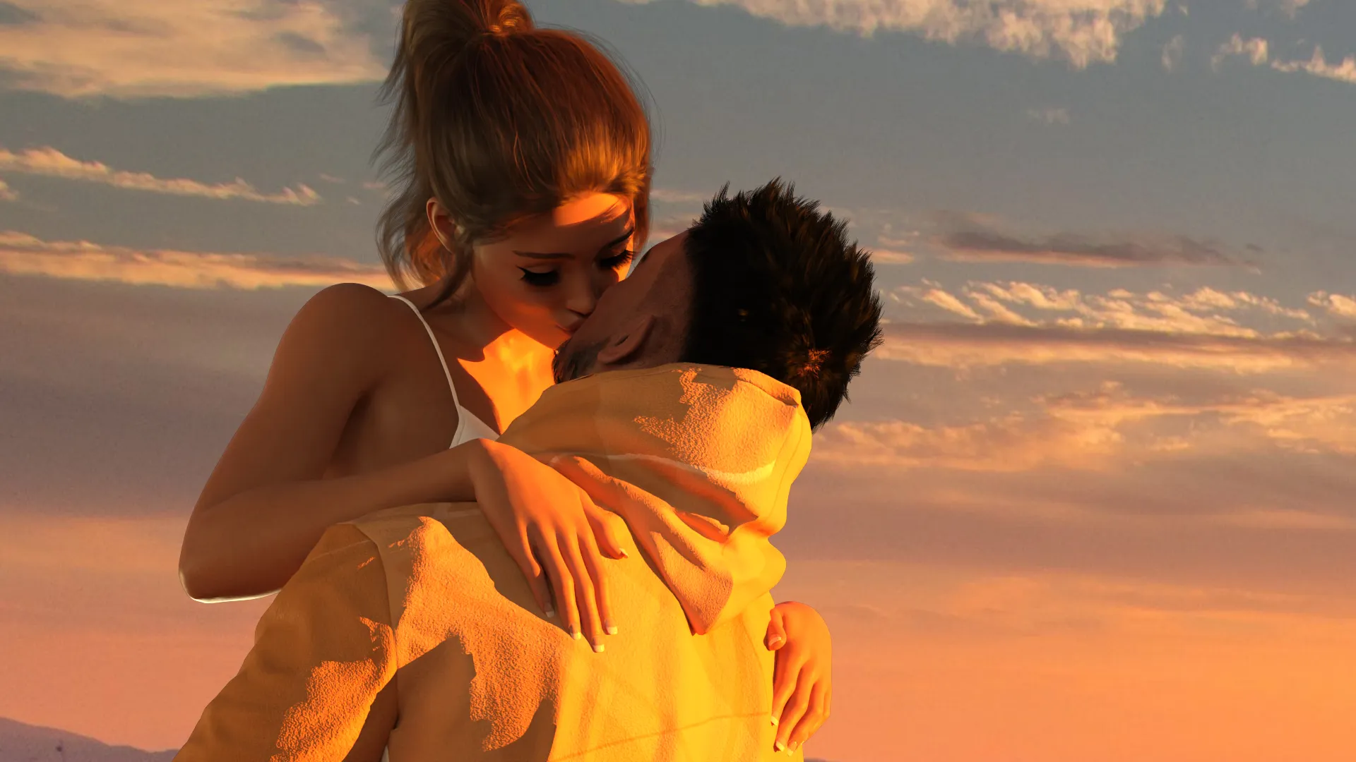 Last Sunset gameplay screenshot 1 (Ren'Py adult game) by Venus – free download