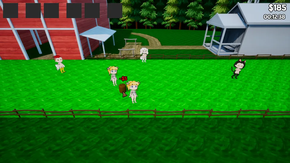 Holstaur Milk Ranch gameplay screenshot 1 (Unreal Engine adult game) by noxDev – free download