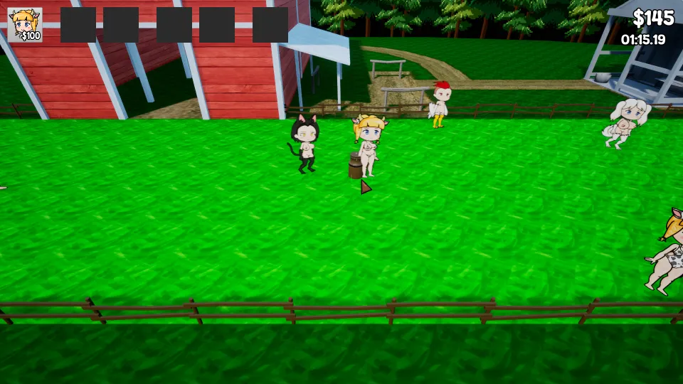 Holstaur Milk Ranch gameplay screenshot 2 (Unreal Engine adult game) by noxDev – free download