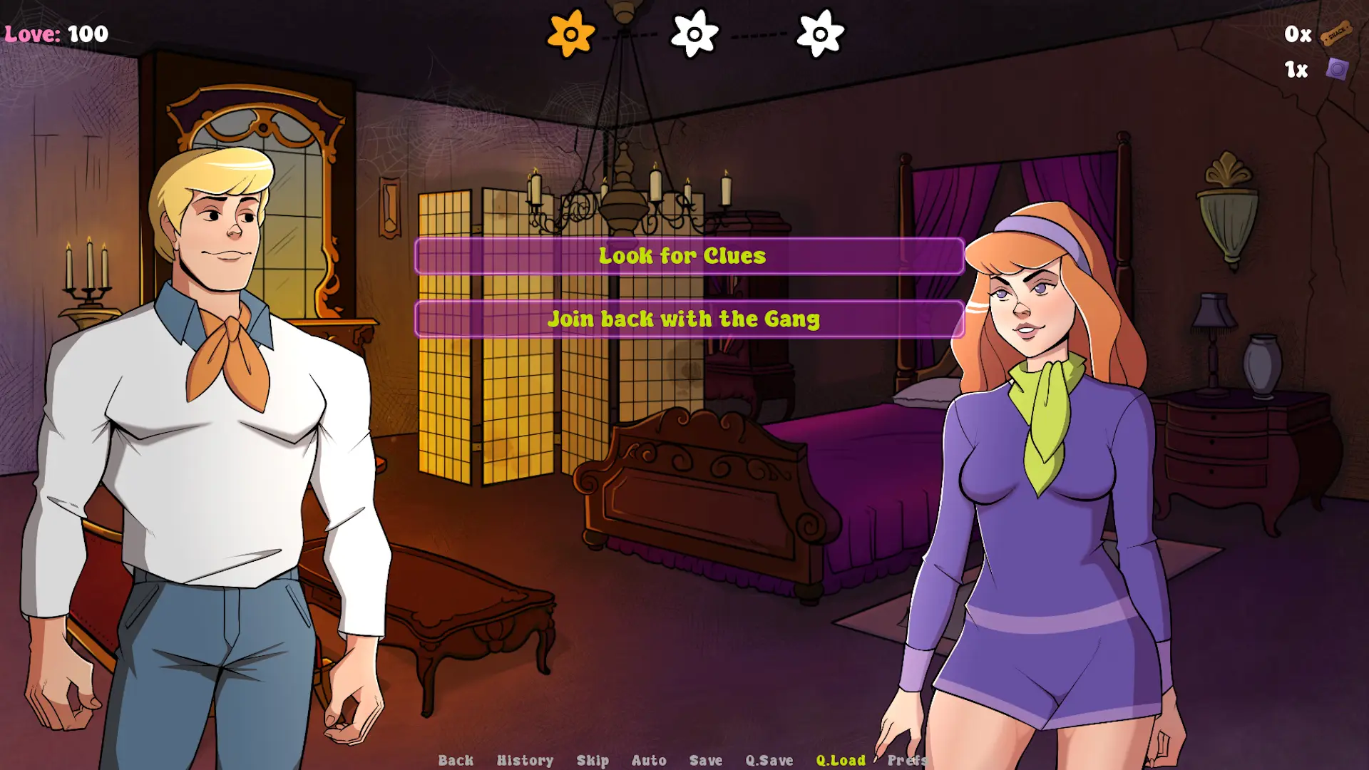 Let’s Split Up Gang gameplay screenshot 2 (Ren'Py adult game) by Hentaku Studios! – free download