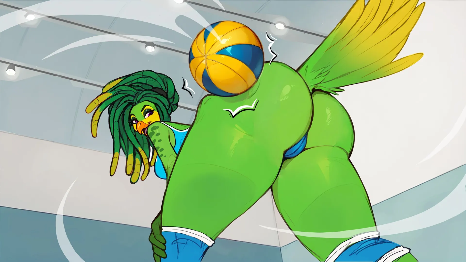 Sunset Angels gameplay screenshot 1 (Unity adult game) by Catfish Studio – free download