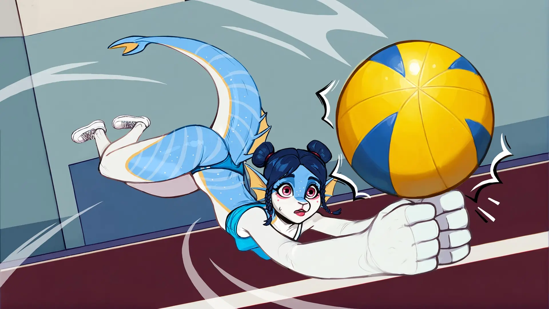 Sunset Angels gameplay screenshot 4 (Unity adult game) by Catfish Studio – free download