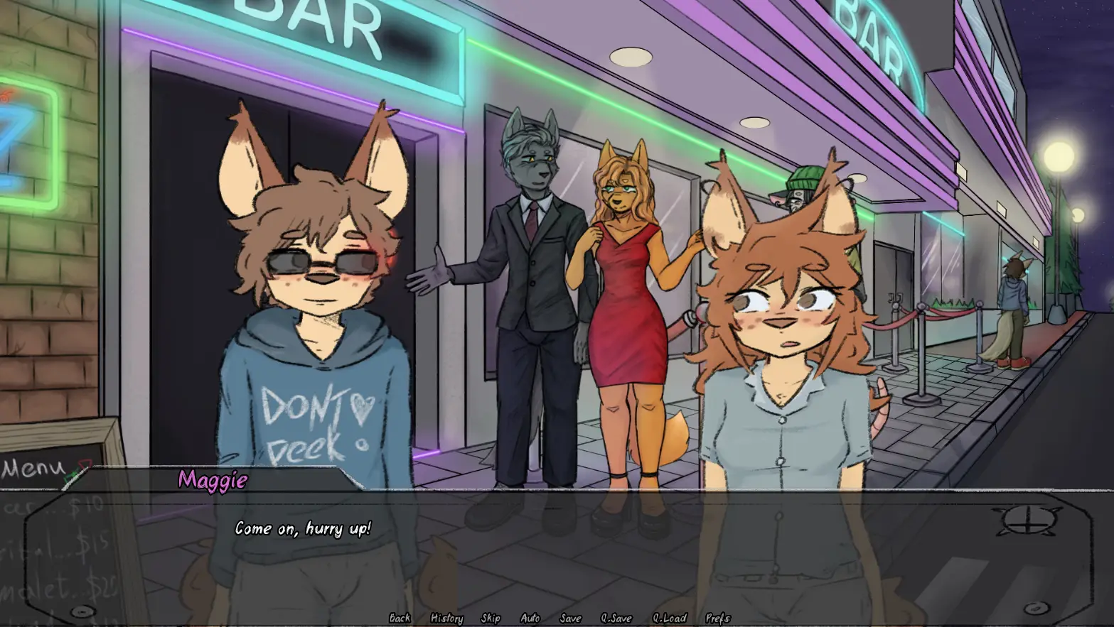 PutMEOn gameplay screenshot 2 (Ren'Py adult game) by StafiLynx – free download