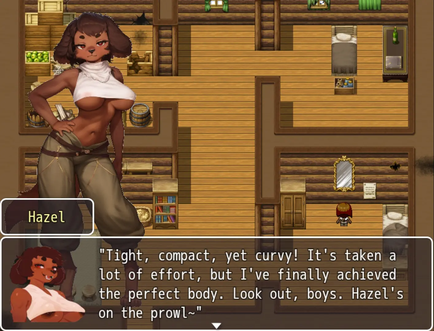 Famished, Hazel’s Journey gameplay screenshot 3 (RPGM adult game) by Famished – free download