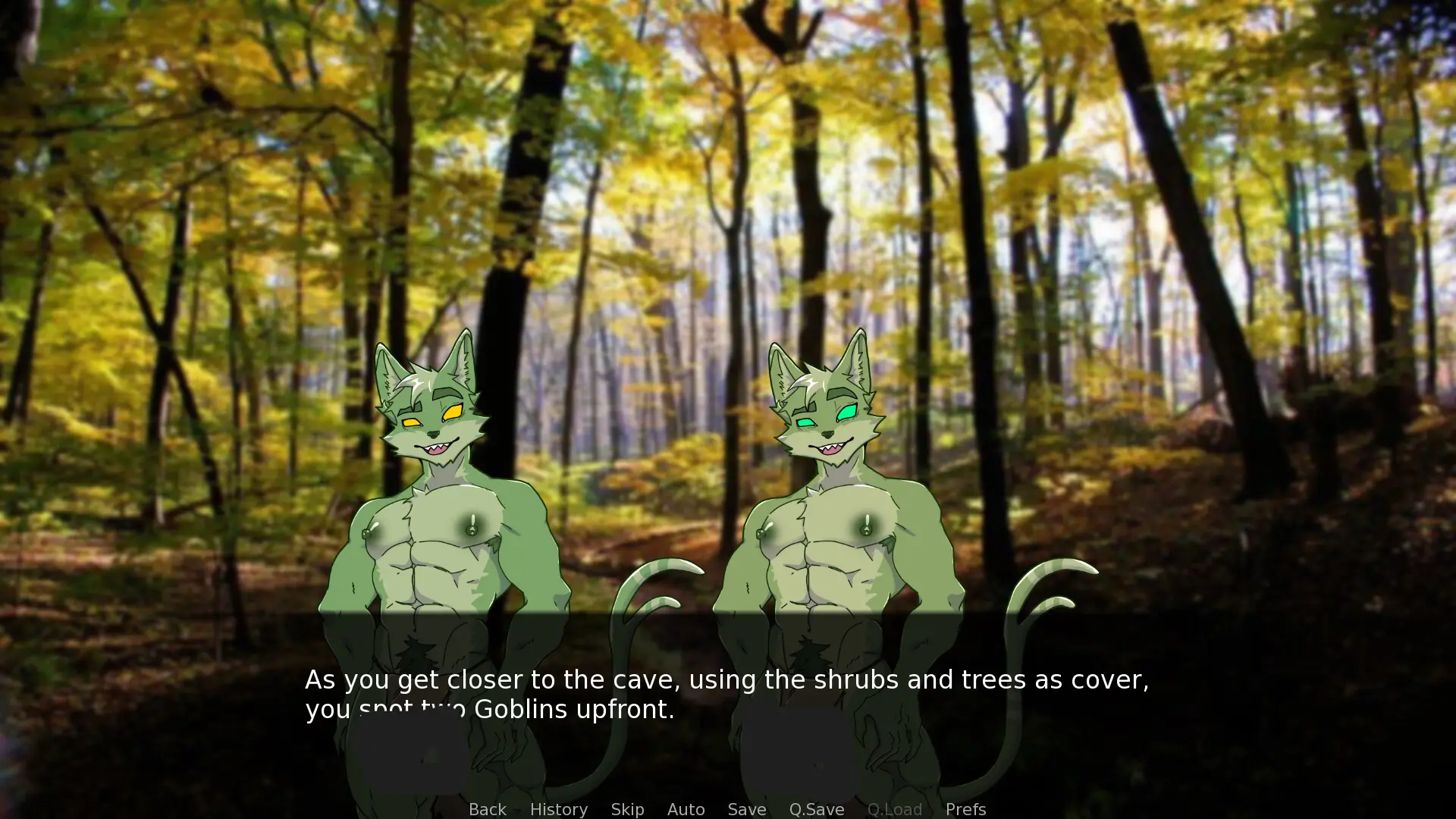 Ode to the Heroes gameplay screenshot 2 (Ren'Py adult game) by Kai – free download