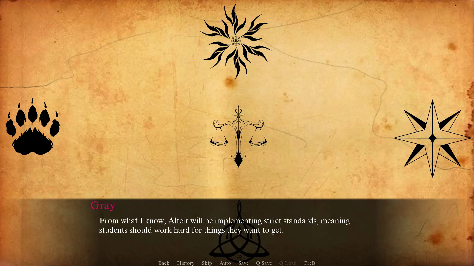 Ode to the Heroes gameplay screenshot 6 (Ren'Py adult game) by Kai – free download