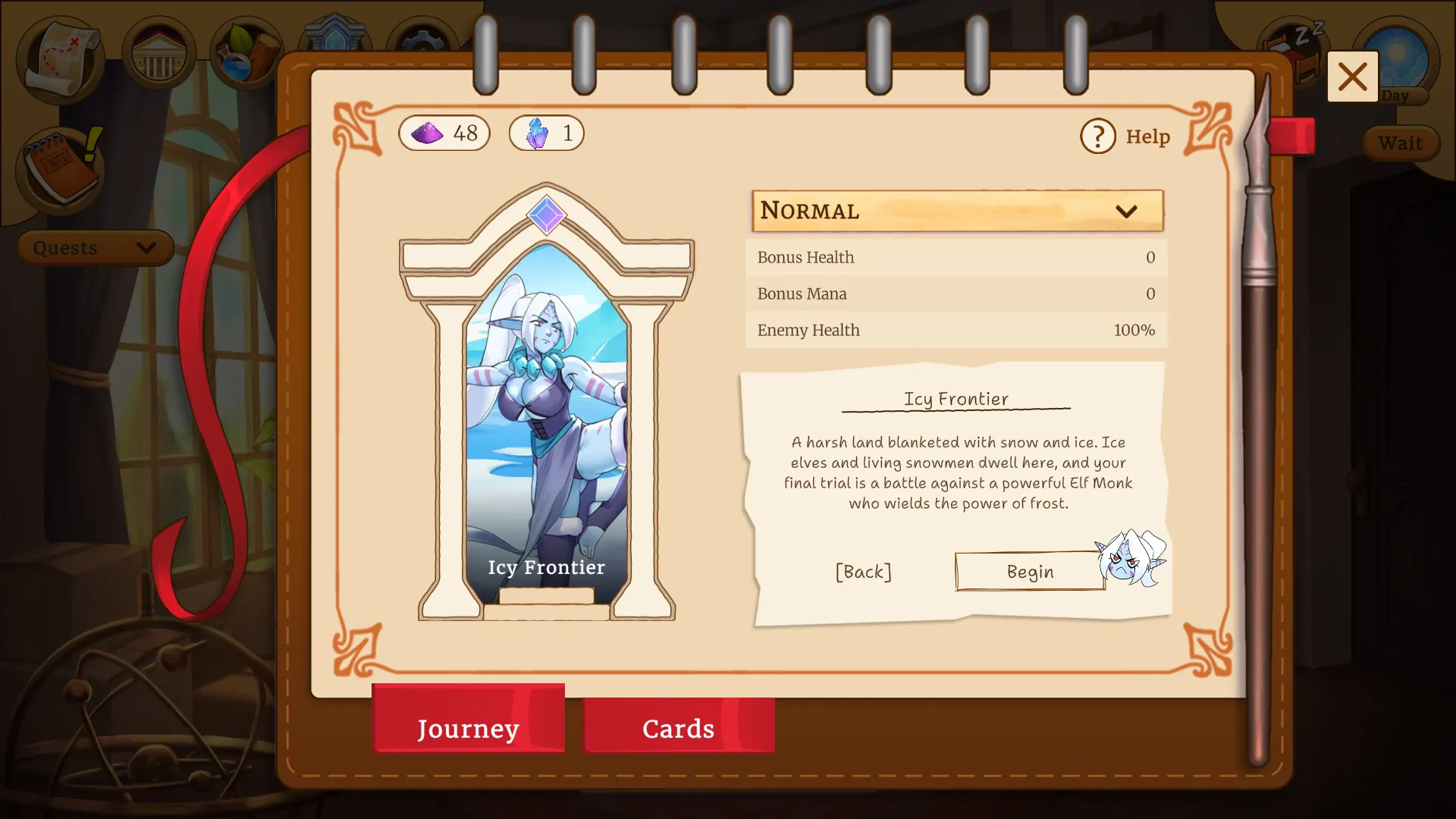 Magic Academy gameplay screenshot 2 (Unity adult game) by WildPear Games – free download