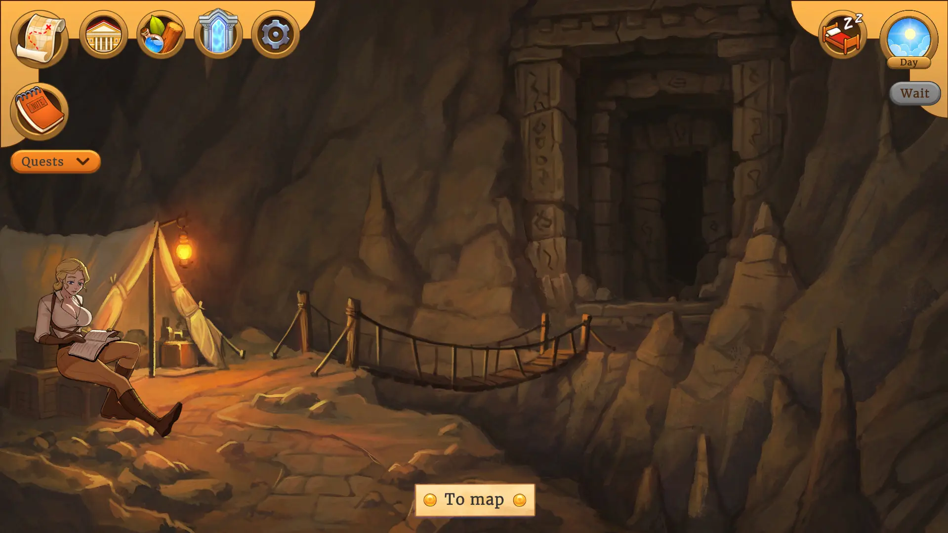 Magic Academy gameplay screenshot 4 (Unity adult game) by WildPear Games – free download