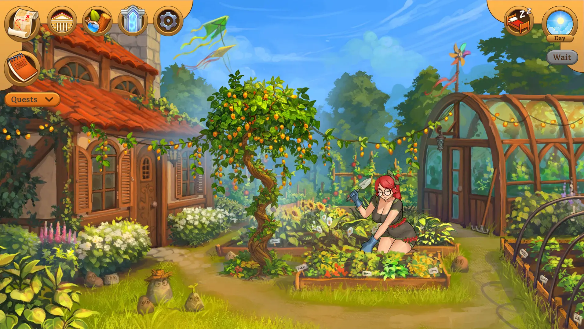 Magic Academy gameplay screenshot 8 (Unity adult game) by WildPear Games – free download