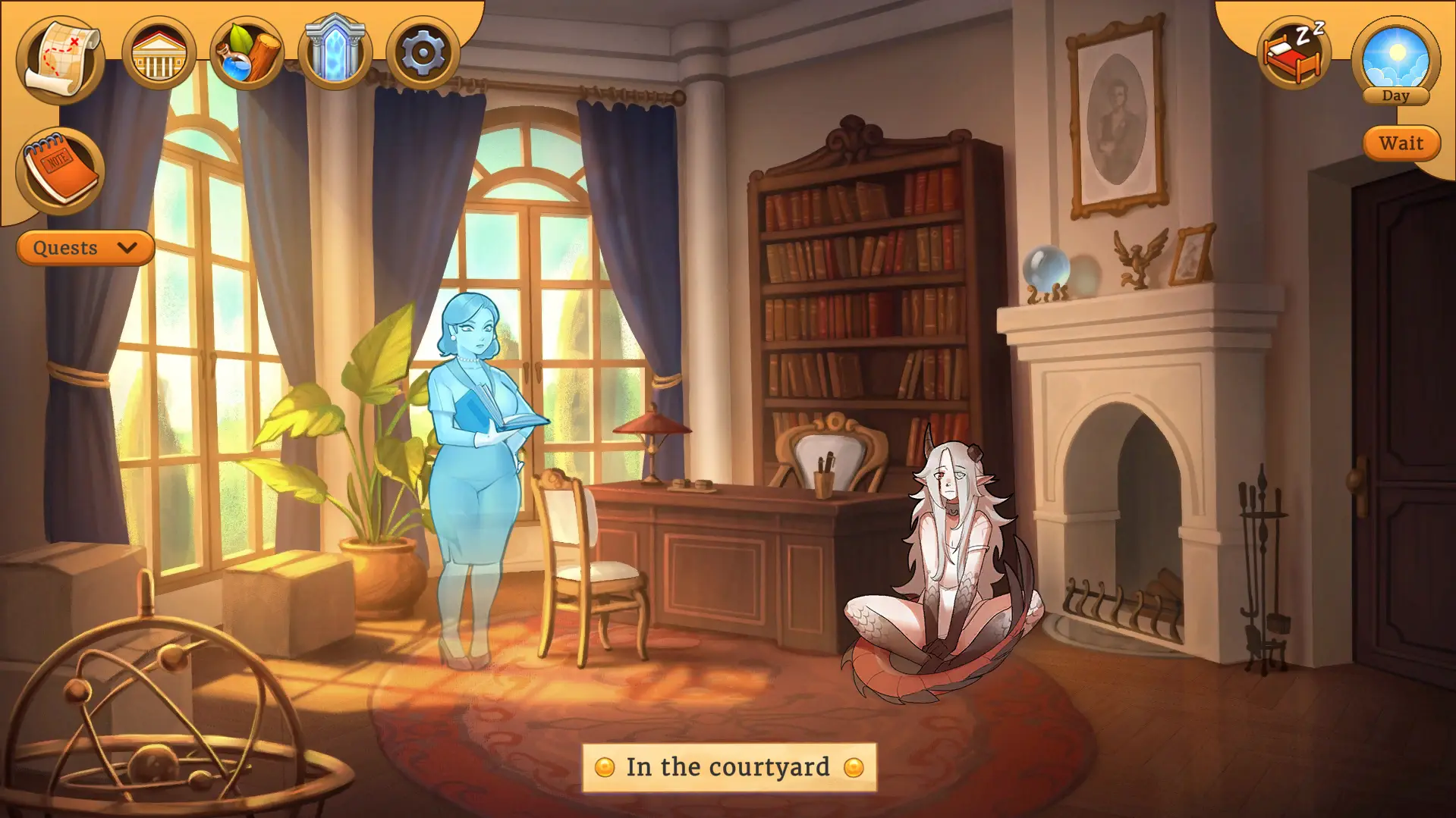 Magic Academy gameplay screenshot 6 (Unity adult game) by WildPear Games – free download