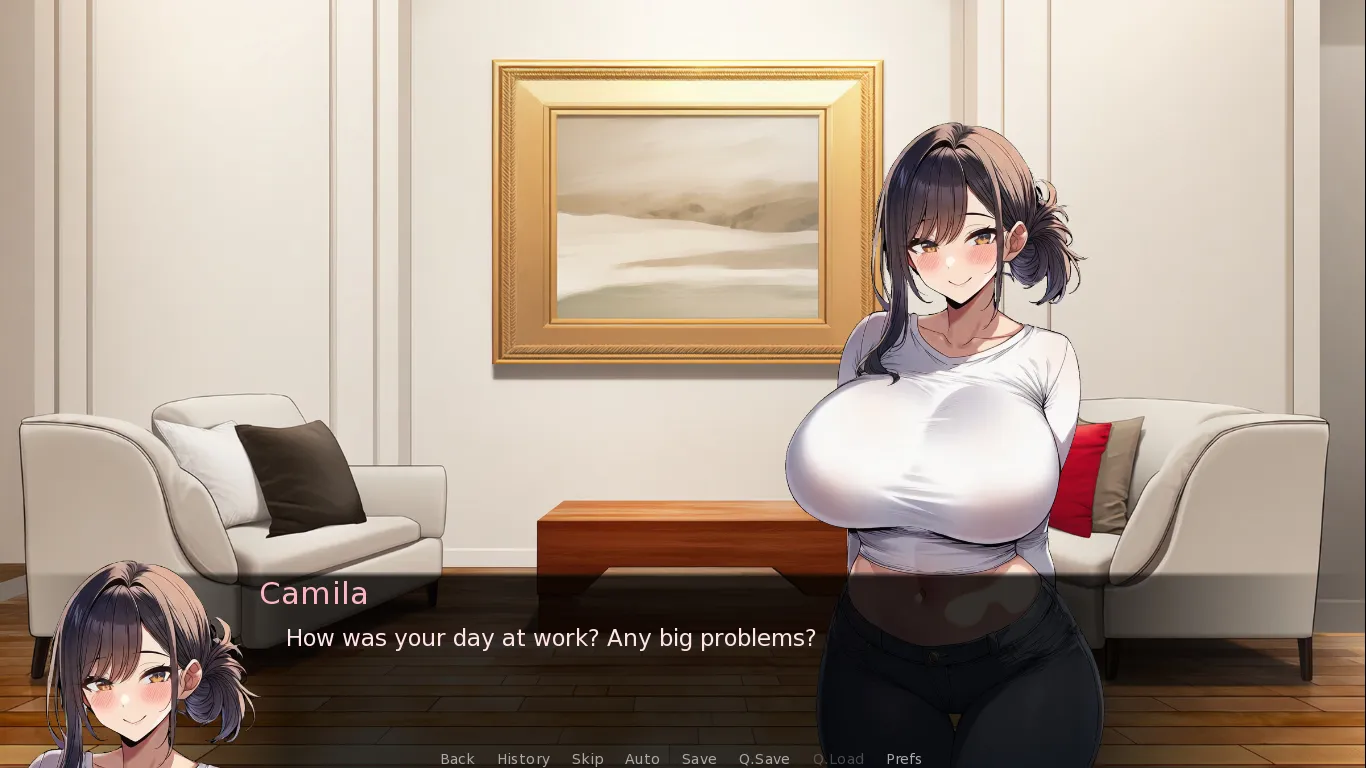 Nurse Desire gameplay screenshot 6 (Ren'Py adult game) by Deep_Desire – free download