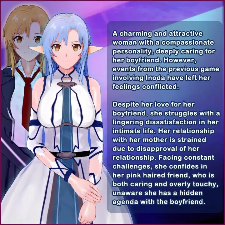 Sword Art Online: The Trap of Breath Concealed Magic gameplay screenshot 13 (RPGM adult game) by 浅上藤奶/Fujino – free download