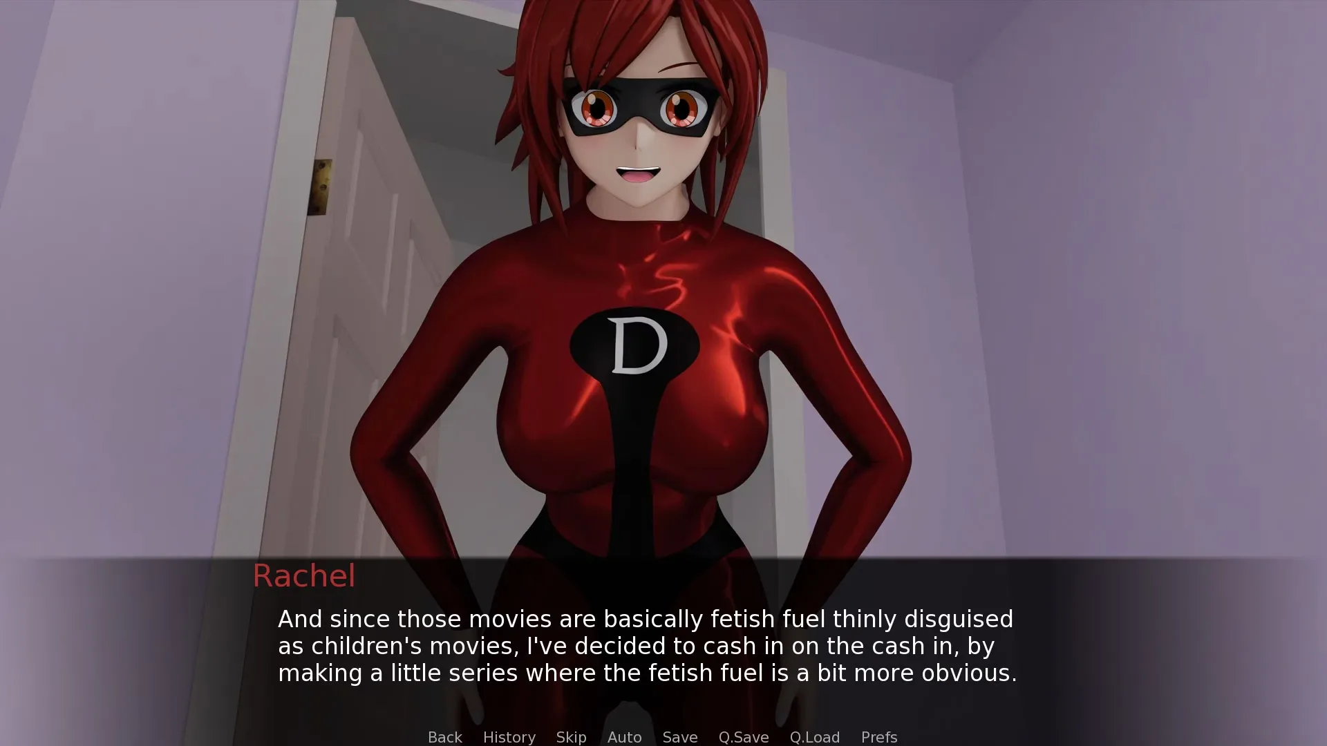 Re Education gameplay screenshot 2 (Ren'Py adult game) by Purplehat Productions – free download