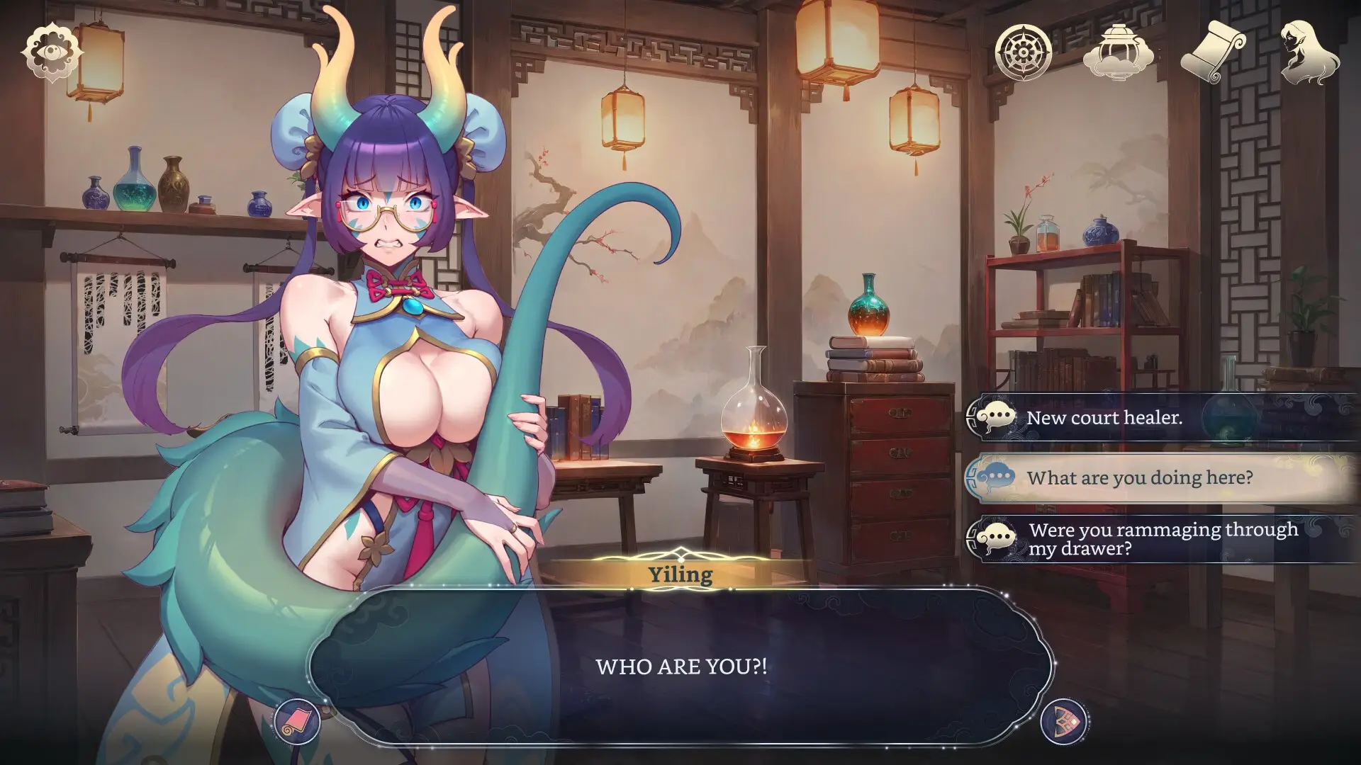 Harem Fantasy gameplay screenshot 5 (Unity adult game) by Sweet buns – free download