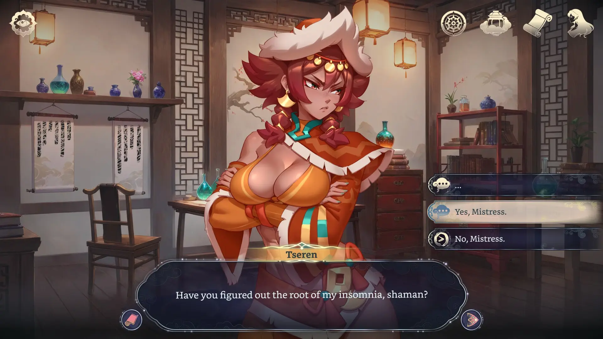 Harem Fantasy gameplay screenshot 3 (Unity adult game) by Sweet buns – free download