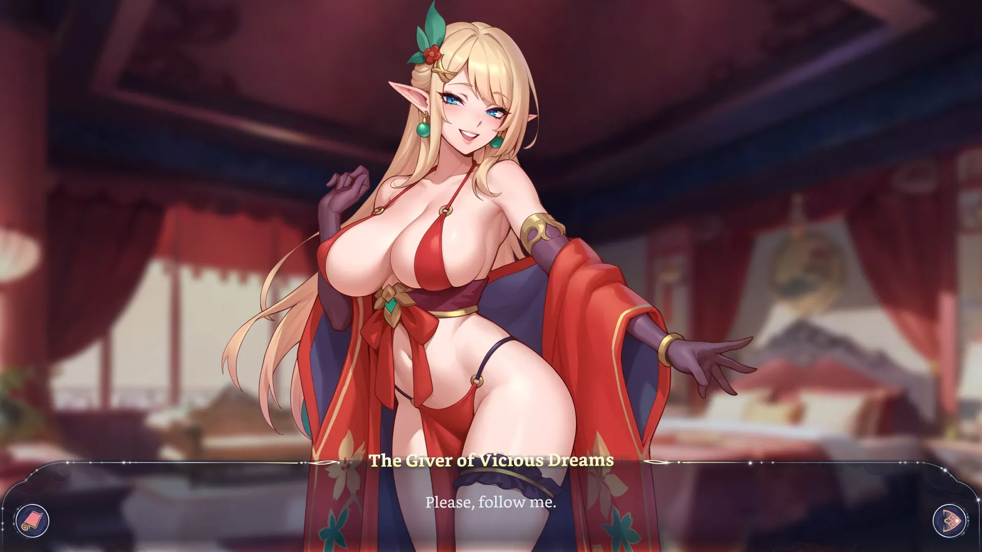 Harem Fantasy gameplay screenshot 4 (Unity adult game) by Sweet buns – free download