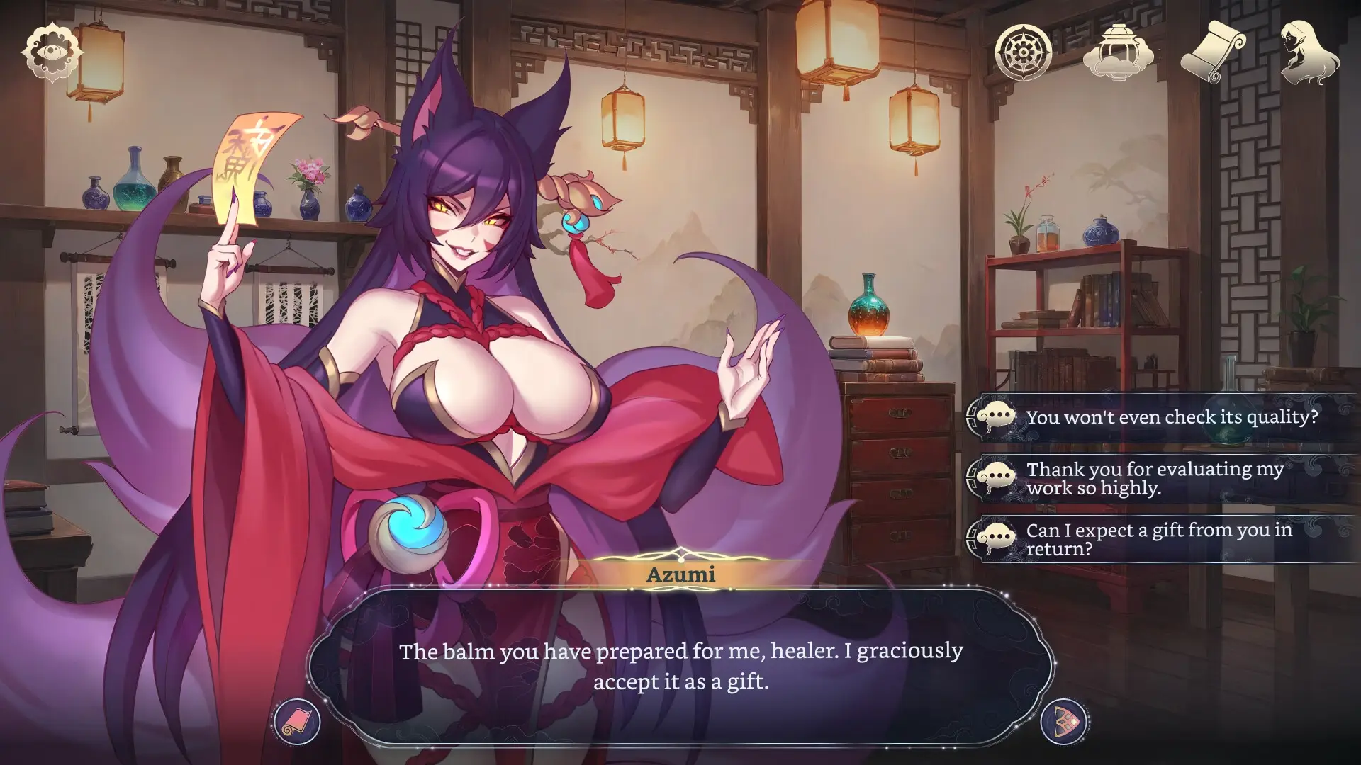 Harem Fantasy gameplay screenshot 11 (Unity adult game) by Sweet buns – free download
