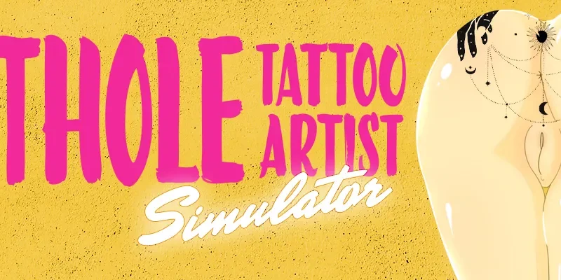 Butthole Tattoo Artist Simulator cover 0.2.2a – Ren'Py adult game by HAT JUMP free download