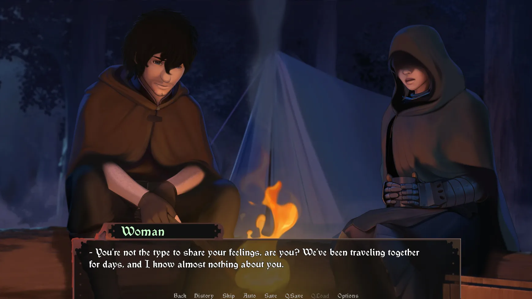 Heroes Saga gameplay screenshot 1 (Ren'Py adult game) by FEYADA – free download