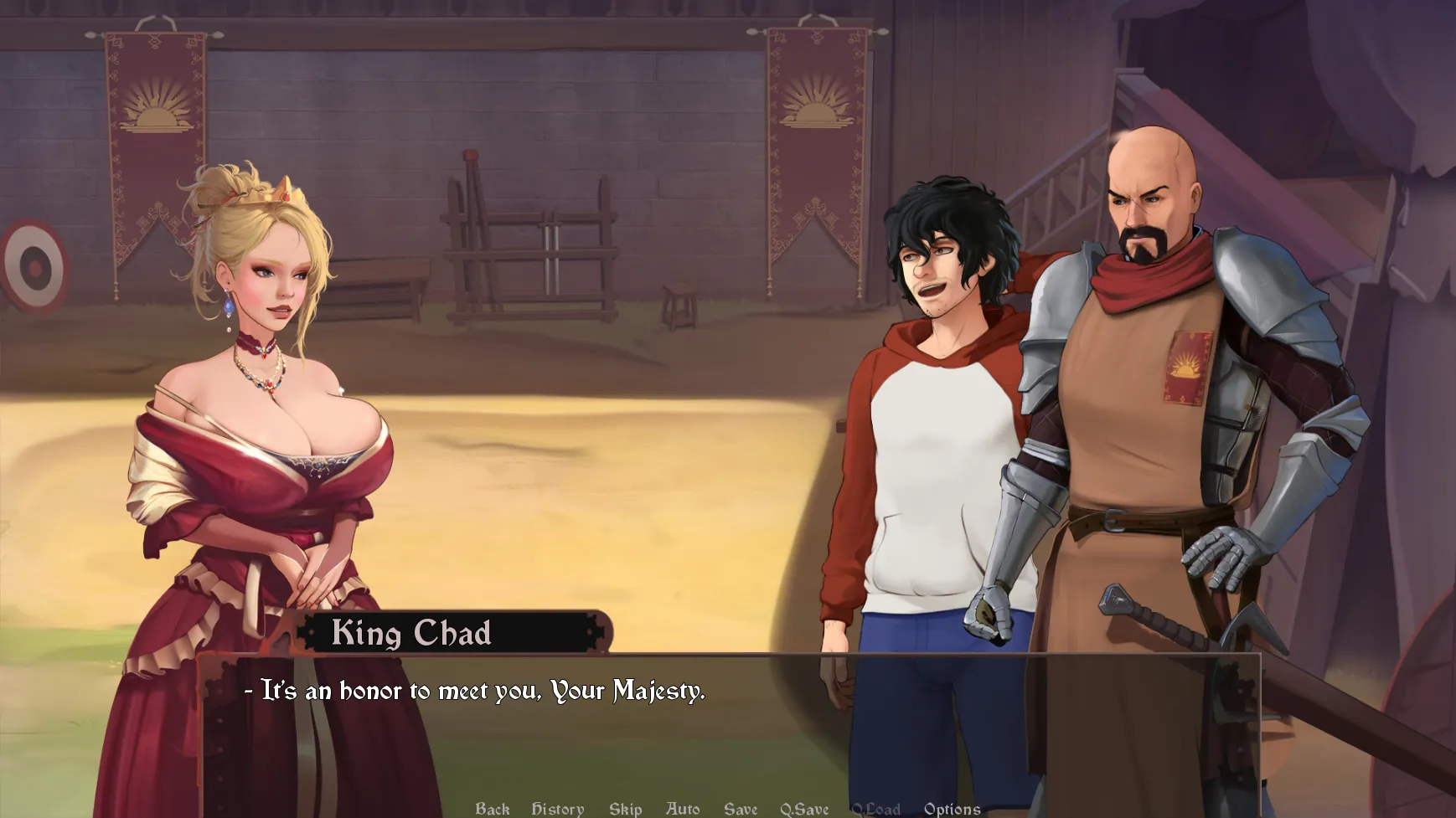 Heroes Saga gameplay screenshot 7 (Ren'Py adult game) by FEYADA – free download