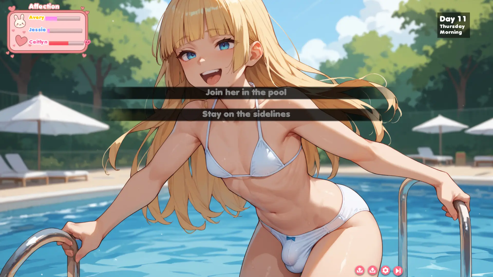 Trap Resort gameplay screenshot 6 (Ren'Py adult game) by Tatami Visual/Wet Dreams – free download