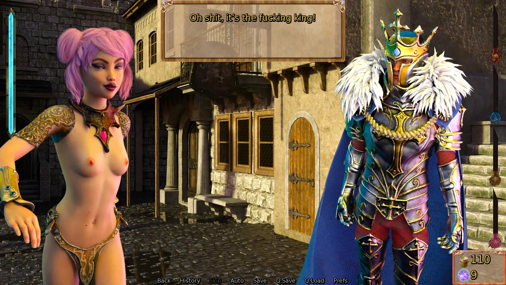 Jiggle Journey gameplay screenshot 9 (Ren'Py adult game) by HeedlessHedon – free download