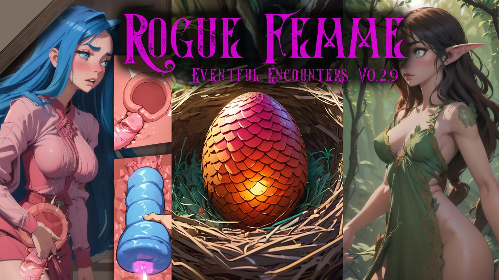 Rogue Femme gameplay screenshot 6 (Unity adult game) by Banana Stroke – free download