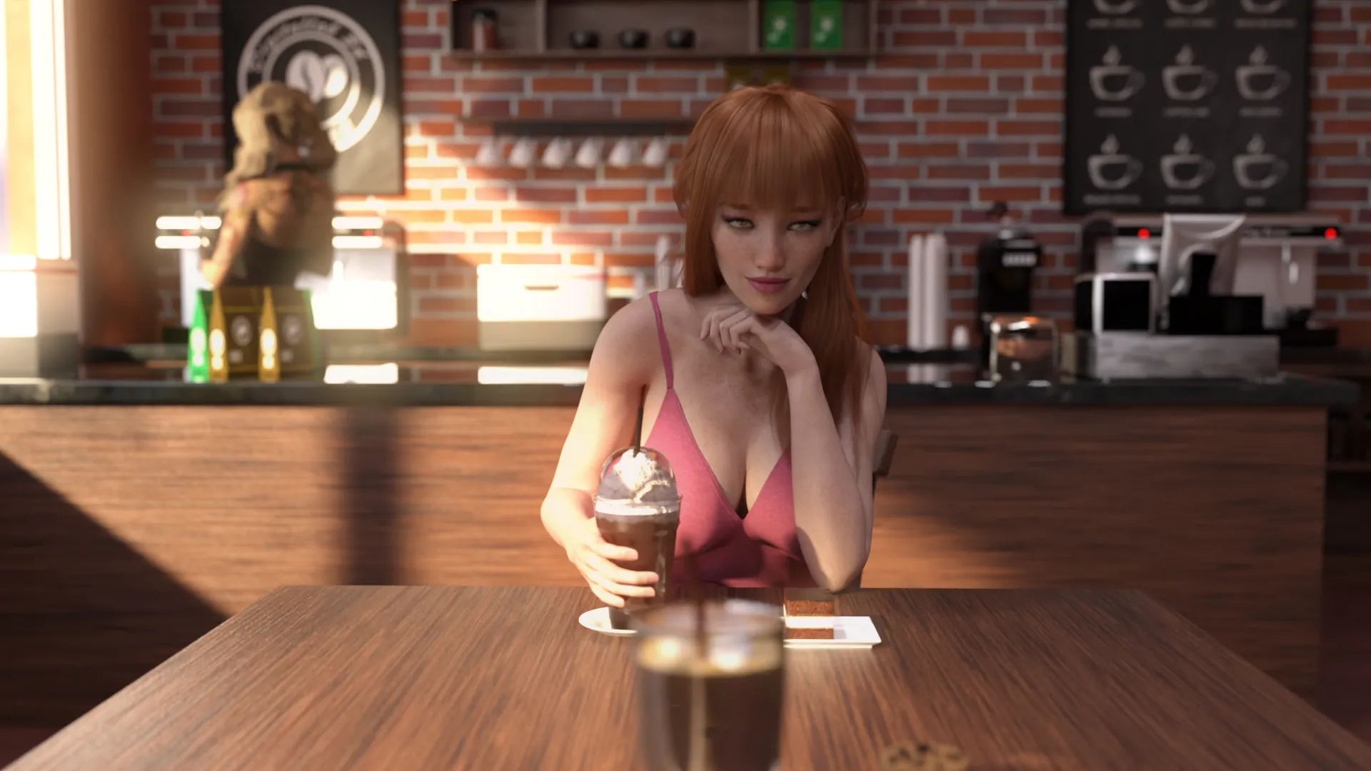 Actual Roommates 2 – Sorority Crash gameplay screenshot 9 (Ren'Py adult game) by HanakoXVN – free download