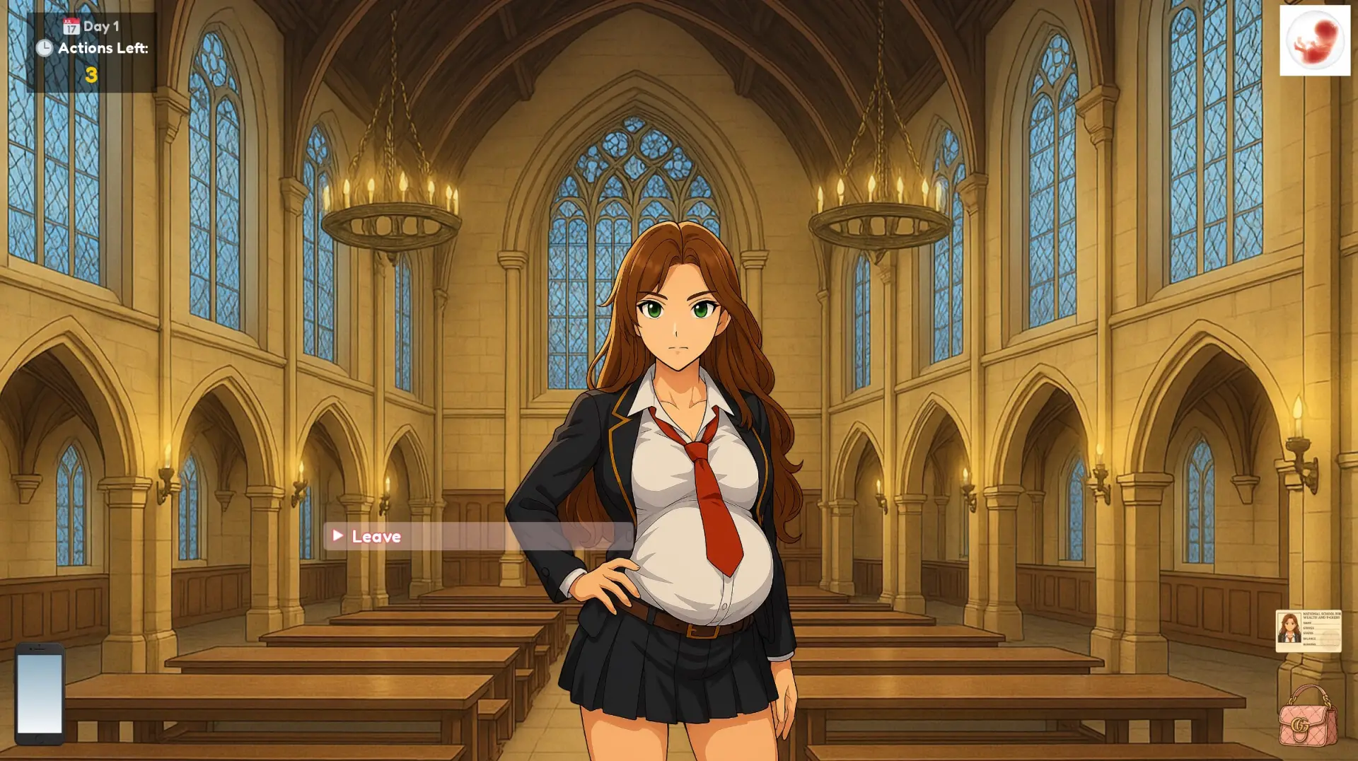 NSFW: National School for Wealth … and Fuckery gameplay screenshot 3 (Ren'Py adult game) by SWAJ – free download