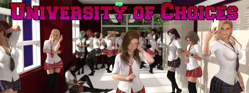 University of Choices cover 0.6.2 – Ren'Py adult game by French Pie free download