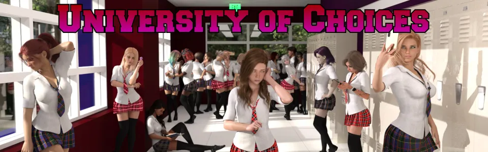 University of Choices cover 0.6.2 – Ren'Py adult game by French Pie free download