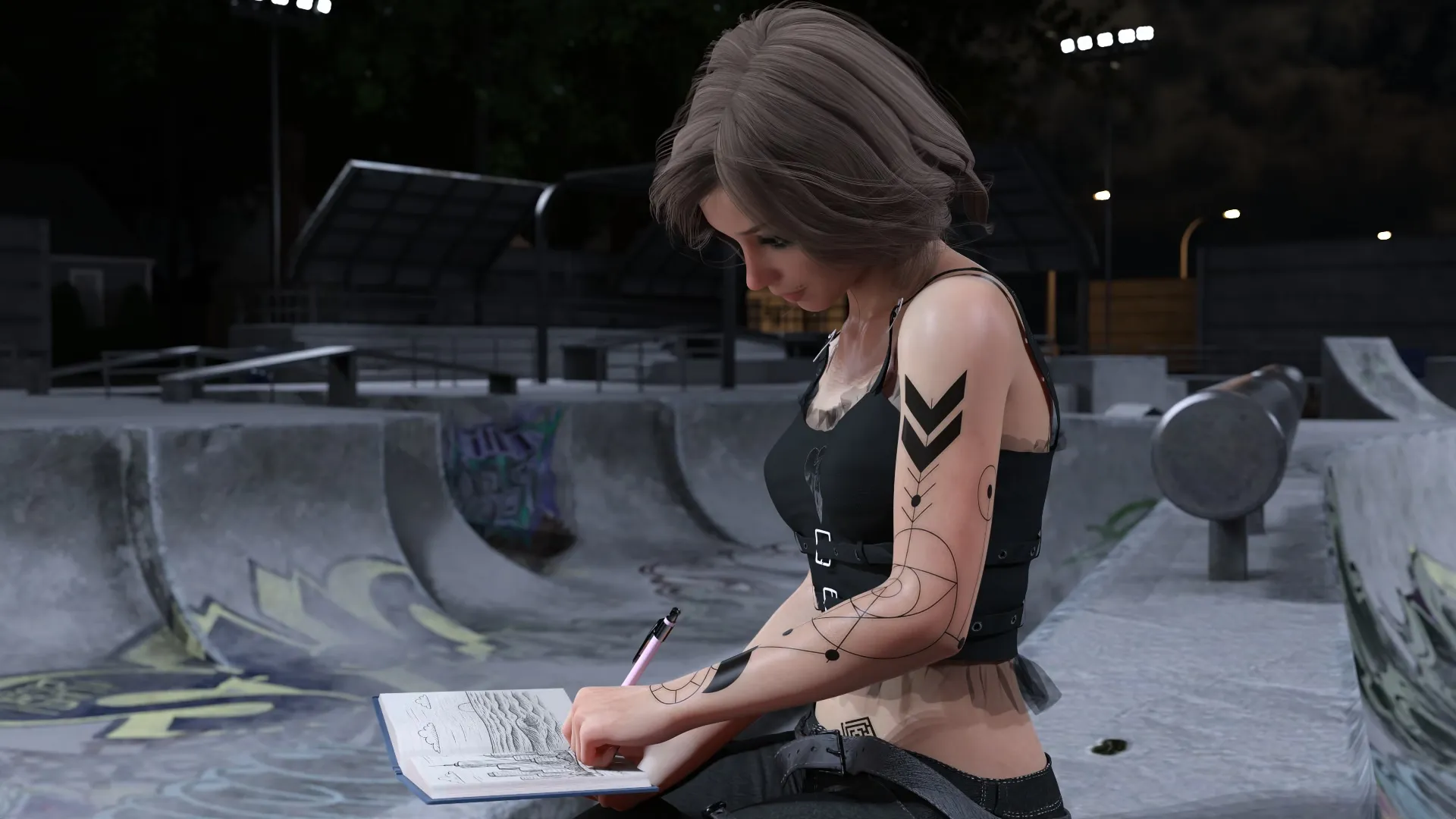 University of Choices gameplay screenshot 2 (Ren'Py adult game) by French Pie – free download