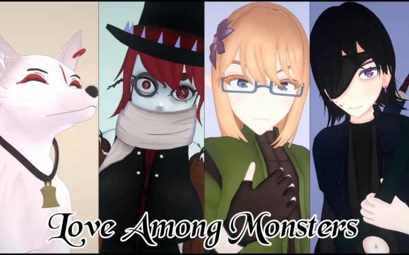Love Among Monsters cover 0.1.0 – Unity adult game by Ashen free download