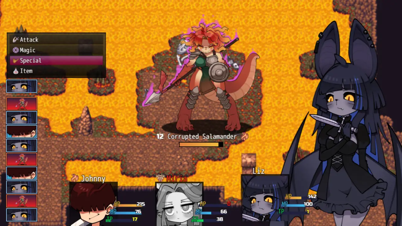 Mynocthia: Corrupted Kingdom gameplay screenshot 4 (RPGM adult game) by ghostmochagame – free download