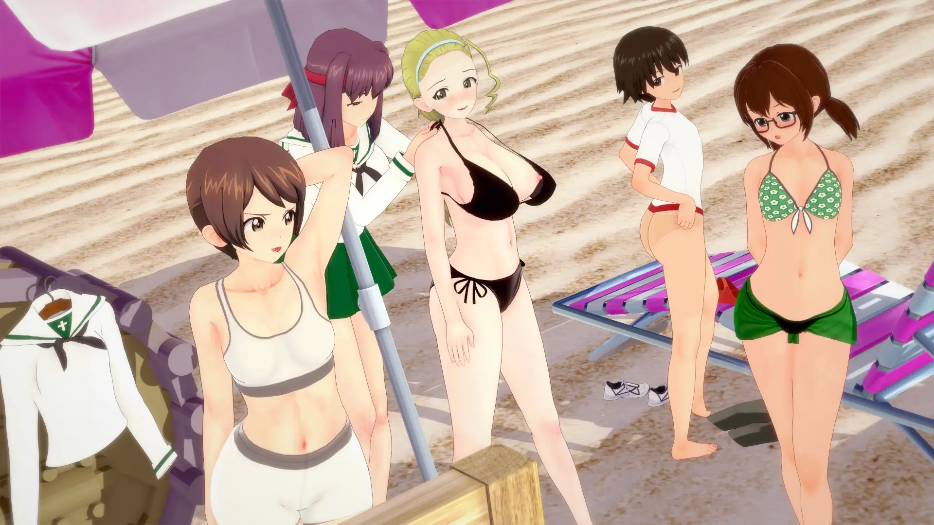 Girls und Panzer der Panzussy die Film gameplay screenshot 6 (Ren'Py adult game) by Upforkilling – free download