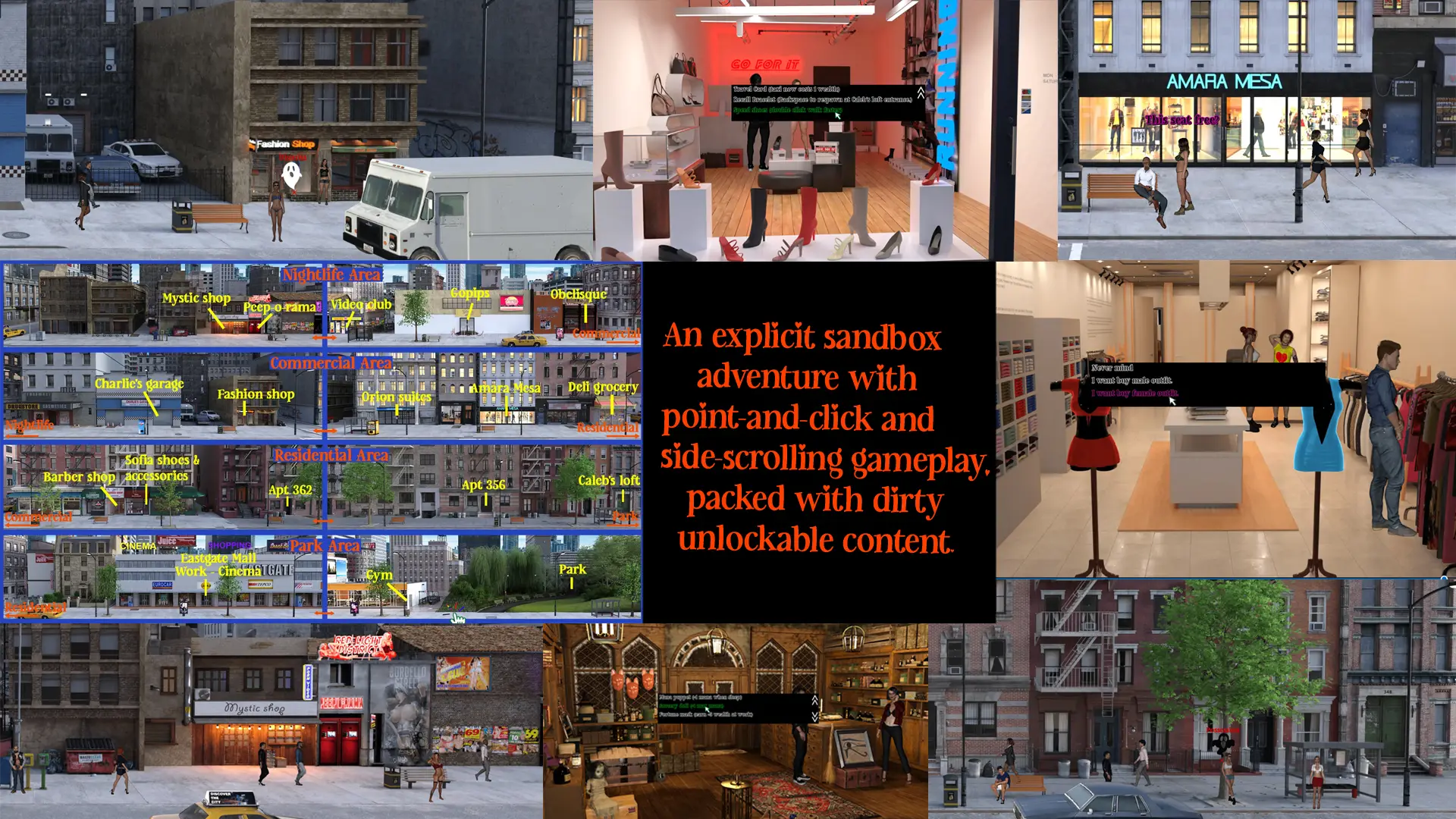 Kink Maker gameplay screenshot 3 (Others adult game) by Sneaky Snake Dev – free download