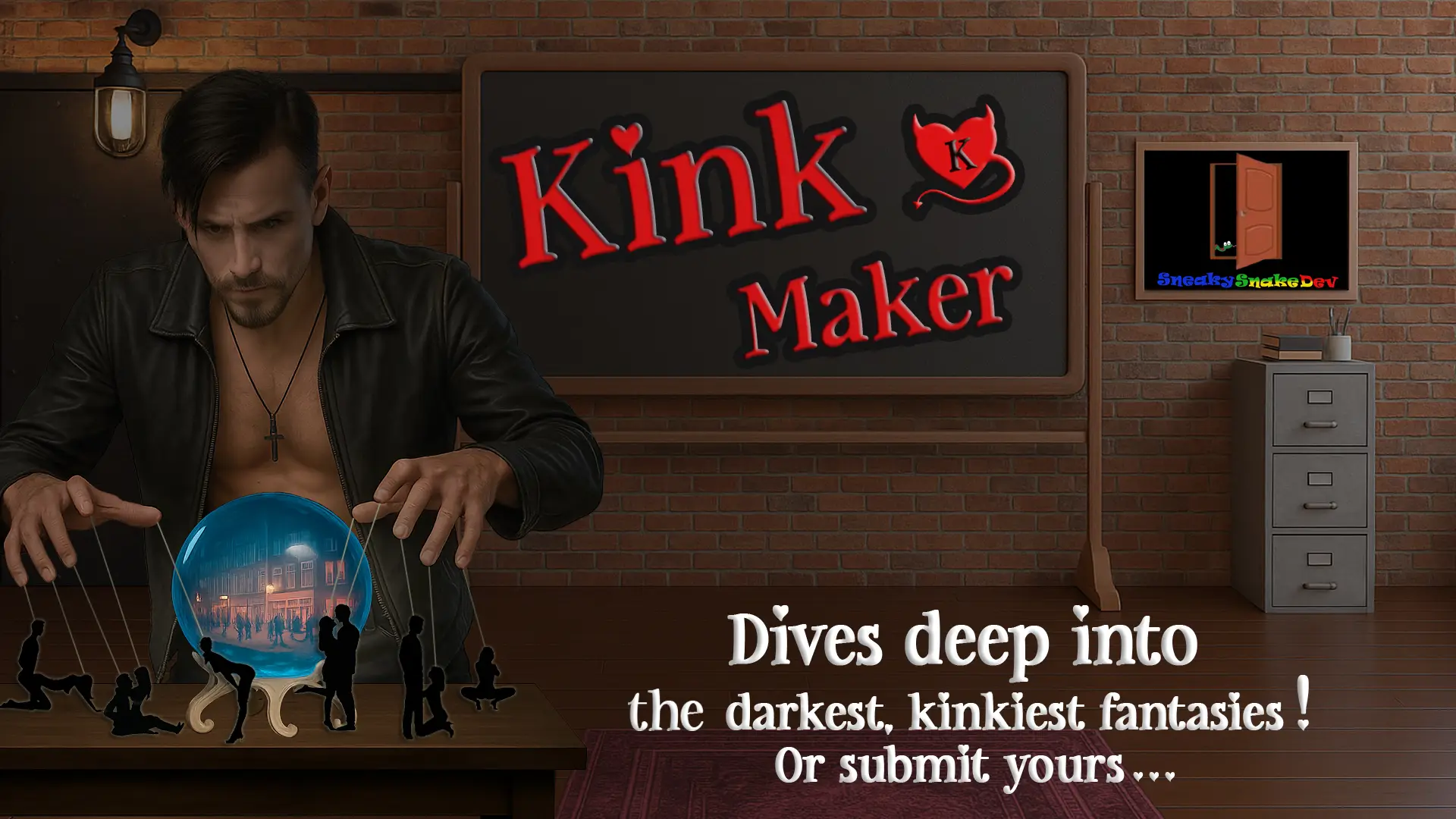 Kink Maker gameplay screenshot 5 (Others adult game) by Sneaky Snake Dev – free download